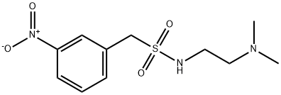 N-(2-(diMethylaMino)ethyl)-1-(3-nitrophenyl)MethanesulfonaMide