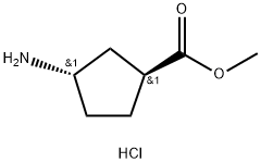 methyl (1S,3S)-3-aminocyclopentane-1-carboxylate hydrochloride