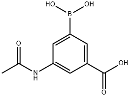 3-Acetamido-5-boronobenzoic acid