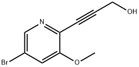 3-(5-Bromo-3-methoxypyridin-2-yl)prop-2-yn-1-ol