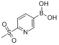 2-(Methylsulfonyl)pyridine-5-boronic acid