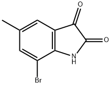 7-Bromo-5-methylindoline-2,3-dione