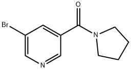 3-Bromo-5-(pyrrolidinocarbonyl)pyridine