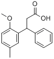 3-(2-Methoxy-5-methylphenyl)-3-phenylpropionic Acid