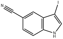 3-Iodo-1H-indole-5-carbonitrile