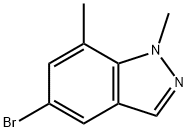 5-Bromo-1,7-dimethyl-1H-indazole