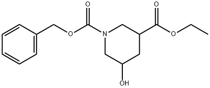 Ethyl 1-cbz-5-hydroxypiperidine-3-carboxylate