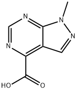 1-methyl-1H-pyrazolo[3,4-d]pyrimidine-4-carboxylic acid
