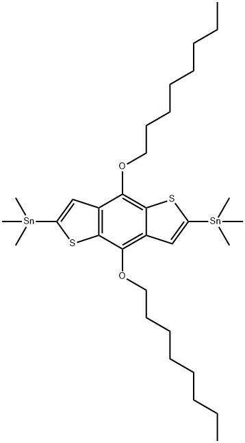 4,8-Bis(n-octyloxy)-2,6-bis(trimethylstannyl)benzo[1,2-b4,5-b']dithiophene