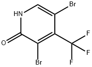 3,5-Dibromo-2-hydroxy-4-(trifluoromethyl)pyridine