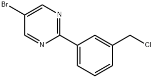 5-bromo-2-[3-(chloromethyl)phenyl]pyrimidine