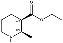 3-​piperidinecarboxylic acid, 2-​methyl-​, ethyl ester, (2r,​3r)​-​rel-