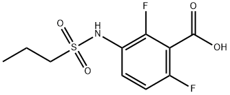 2,6-Difluoro-3-(propylsulfonamido)benzoic acid