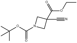 1-tert-butyl 3-ethyl 3-cyanoazetidine-1,3-dicarboxylate