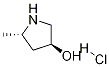 (3S,5S)-5-methylpyrrolidin-3-ol hydrochloride