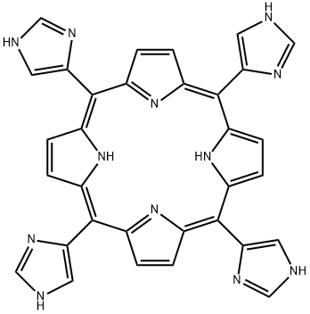 5,10,15,20-tetra-1H-imidazol-4-yl-21H,23H-Porphine