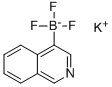 Potassium 4-isoquinolinetrifluoroborate