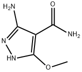1h-pyrazole-4-carboxamide, 3-amino-5-methoxy-