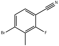 4-Bromo-2-fluoro-3-methylbenzonitrile