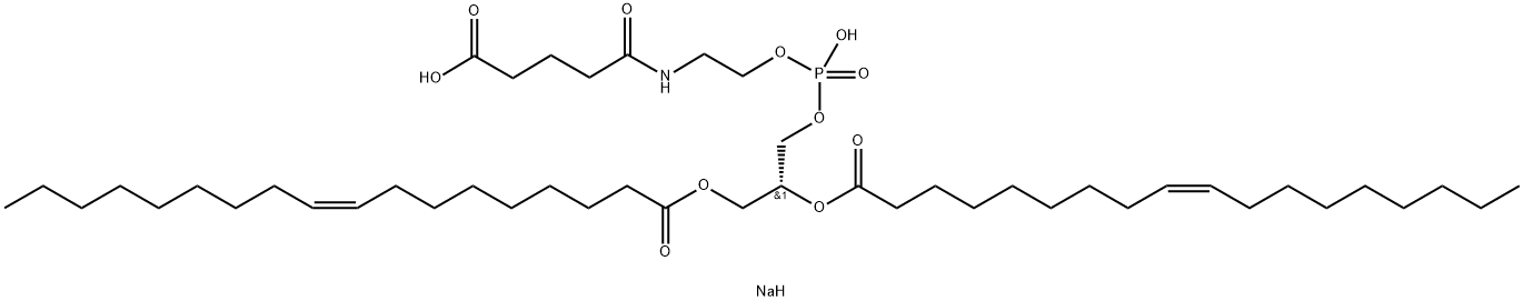1,2-dioleoyl-sn-glycero-3-phosphoethanolamine-N-(glutaryl) (sodium salt)