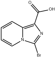 3-bromoimidazo[1,5-a]pyridine-1-carboxylic acid
