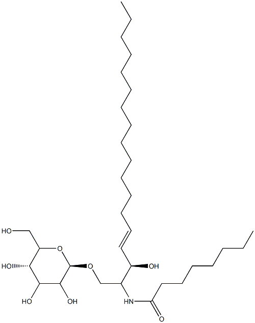 D-glucosyl-ß-1,1' N-octanoyl-D-erythro-sphingosine