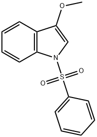 1-Benzenesulfonyl-3-methoxy-1h-indole