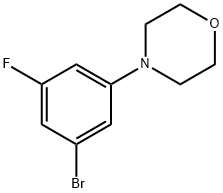 3-Fluoro-5-morpholino-1-bromobenzene