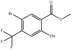 Methyl 5-bromo-2-hydroxy-4-(trifluoromethyl)benzoate