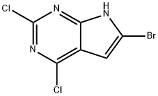 6-bromo-2,4-dichloro-7H-pyrrolo[2,3-d]pyrimidine