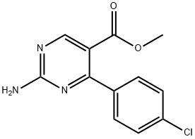 Methyl 2-amino-4-(4-chlorophenyl)pyrimidine-5-carboxylate