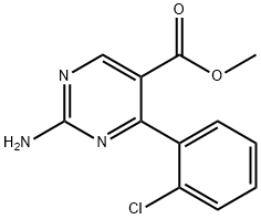 Methyl 2-amino-4-(2-chlorophenyl)pyrimidine-5-carboxylate