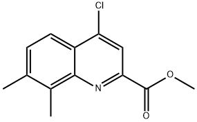 Methyl 4-chloro-7,8-dimethylquinoline-2-carboxylate