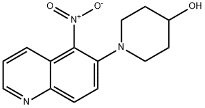 1-(5-Nitroquinolin-6-yl)piperidin-4-ol