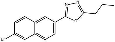 2-(6-Bromonaphthalen-2-yl)-5-propyl-1,3,4-oxadiazole