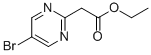 Ethyl 2-(5-bromopyrimidin-2-yl)acetate