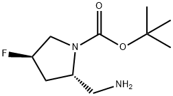 tert-butyl (2S,4R)-2-(aminomethyl)-4-fluoropyrrolidine-1-carboxylate