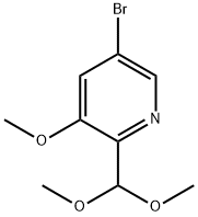 5-Bromo-2-(dimethoxymethyl)-3-methoxypyridine