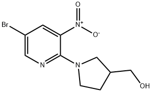 (1-(5-Bromo-3-nitropyridin-2-yl)pyrrolidin-3-yl)methanol