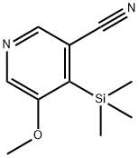 5-Methoxy-4-(trimethylsilyl)nicotinonitrile