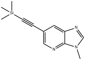 3-Methyl-6-((trimethylsilyl)ethynyl)-3H-imidazo[4,5-b]pyridine