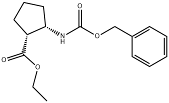 Ethyl (1R,2S)-2-(cbz-amino)cyclopentanecarboxylate