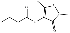 4,5-Dihydro-2,5-dimethyl-4-oxofuran-3-yl Butyrate