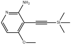 4-Methoxy-3-((trimethylsilyl)ethynyl)pyridin-2-amine