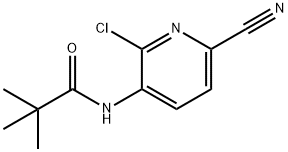 N-(2-Chloro-6-cyanopyridin-3-yl)pivalamide