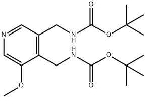 tert-Butyl (5-methoxypyridine-3,4-diyl)bis(methylene)dicarbamate