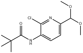 N-(2-Chloro-6-(dimethoxymethyl)pyridin-3-yl)pivalamide