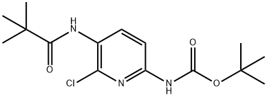 tert-Butyl 6-chloro-5-pivalamidopyridin-2-ylcarbamate