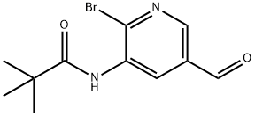 N-(2-Bromo-5-formylpyridin-3-yl)pivalamide