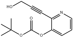 tert-Butyl 2-(3-hydroxyprop-1-ynyl)pyridin-3-yl carbonate